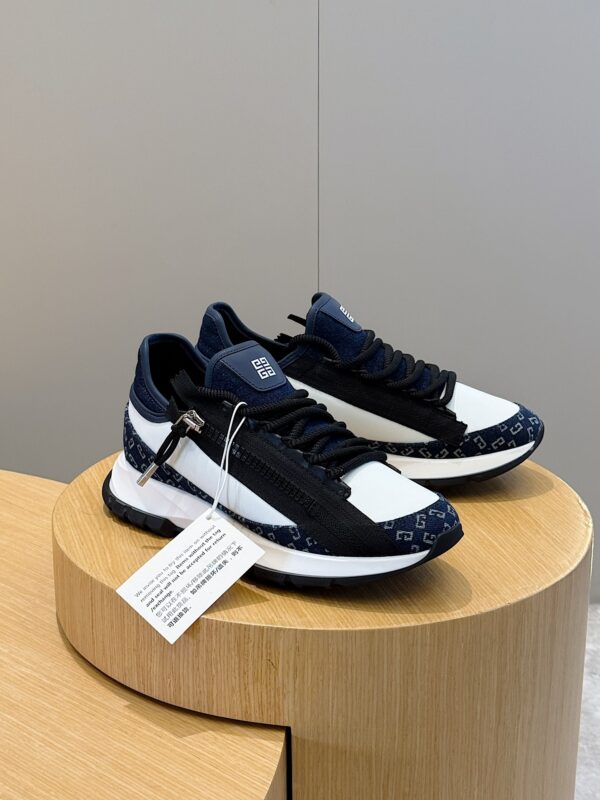 Givenchy Spectre Monogram 72 Denim Low Cut Sports Shoes