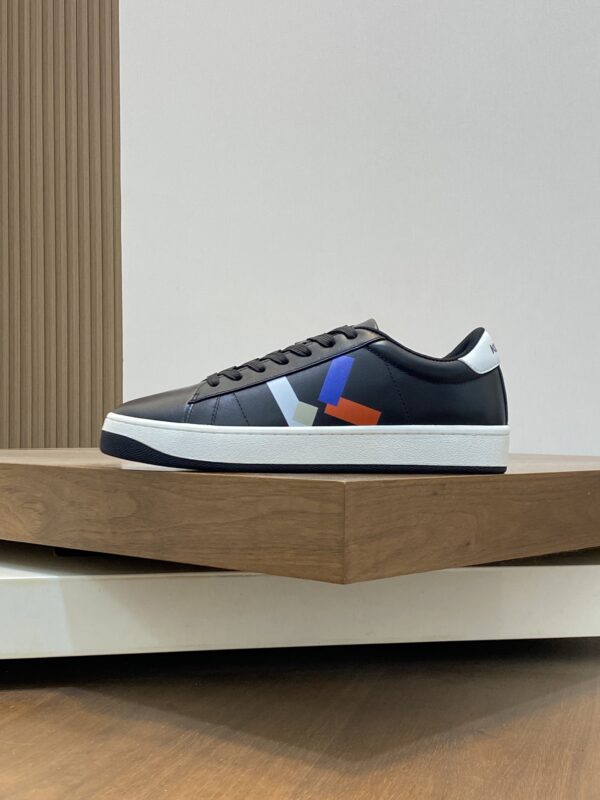 Kenzo Men's Classic Calf Leather Casual Sports Shoes - Image 3