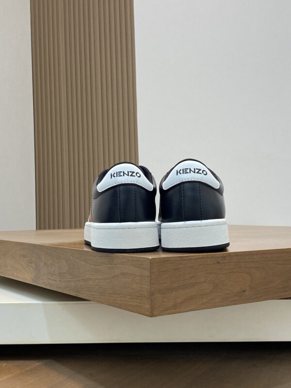Kenzo Men's Classic Calf Leather Casual Sports Shoes - Image 8