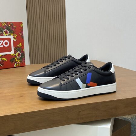 Kenzo Men's Classic Calf Leather Casual Sports Shoes
