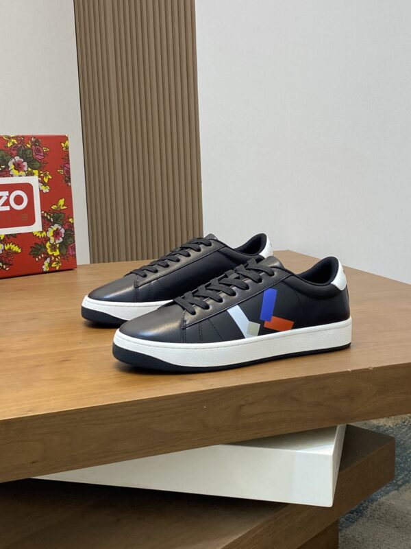 Kenzo Men's Classic Calf Leather Casual Sports Shoes