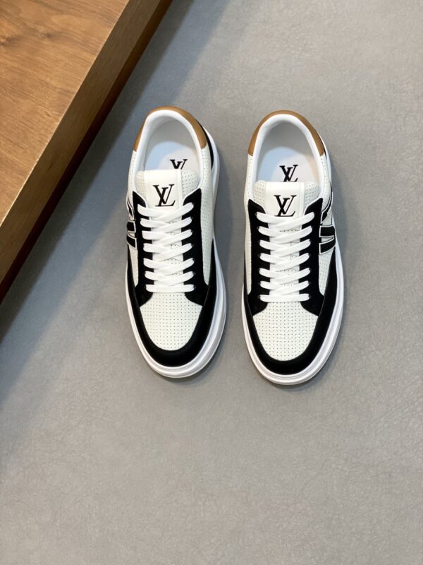 Louis Vuitton High Quality Men's Water Dyed Cowhide Sports Shoes - Image 2