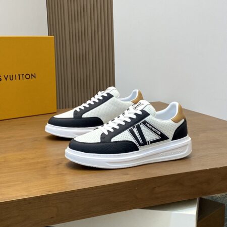 Louis Vuitton High Quality Men's Water Dyed Cowhide Sports Shoes
