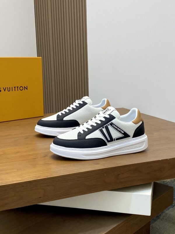 Louis Vuitton High Quality Men's Water Dyed Cowhide Sports Shoes