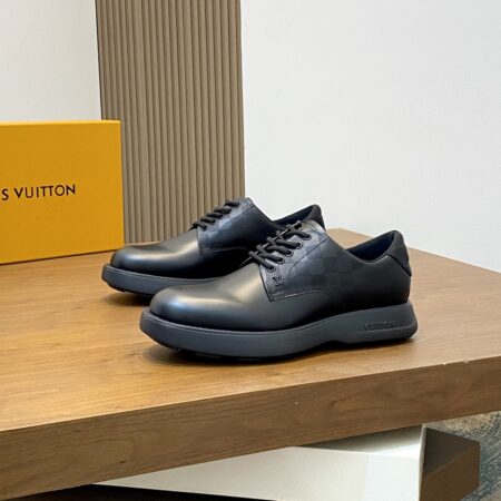 Louis Vuitton High End Men's Cowhide Casual Formal Shoes