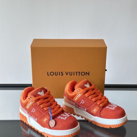 Louis Vuitton Trainer Diamond Studded Little Fatty Men's Sports Shoes
