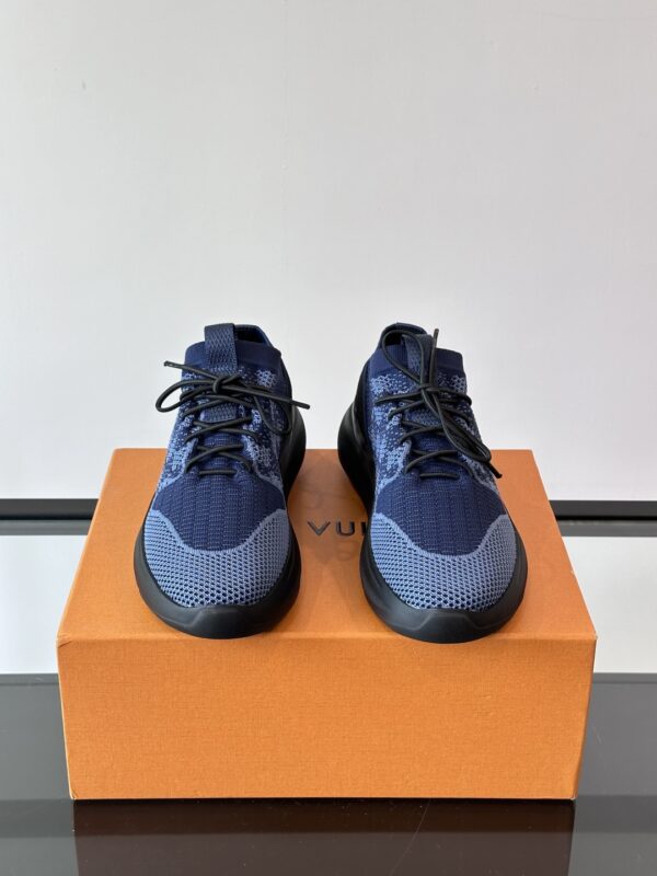 Louis Vuitton Knitted Fabric Low Cut Men's Socks And Shoes - Image 3