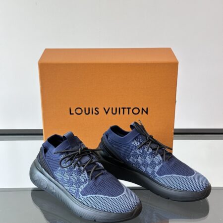 Louis Vuitton Knitted Fabric Low Cut Men's Socks And Shoes