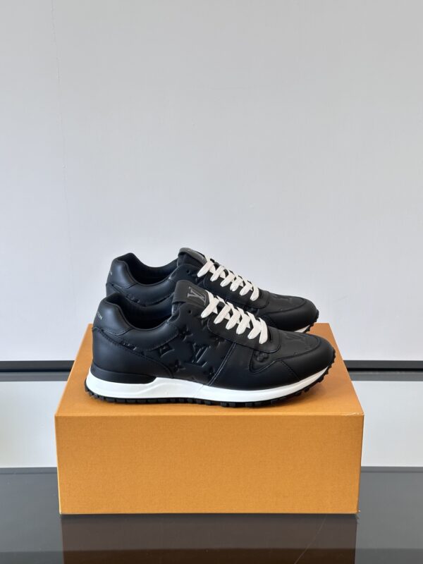 Louis Vuitton Run Away Cowhide Leather Casual Sneakers - Image 2