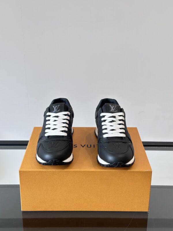 Louis Vuitton Run Away Cowhide Leather Casual Sneakers - Image 3