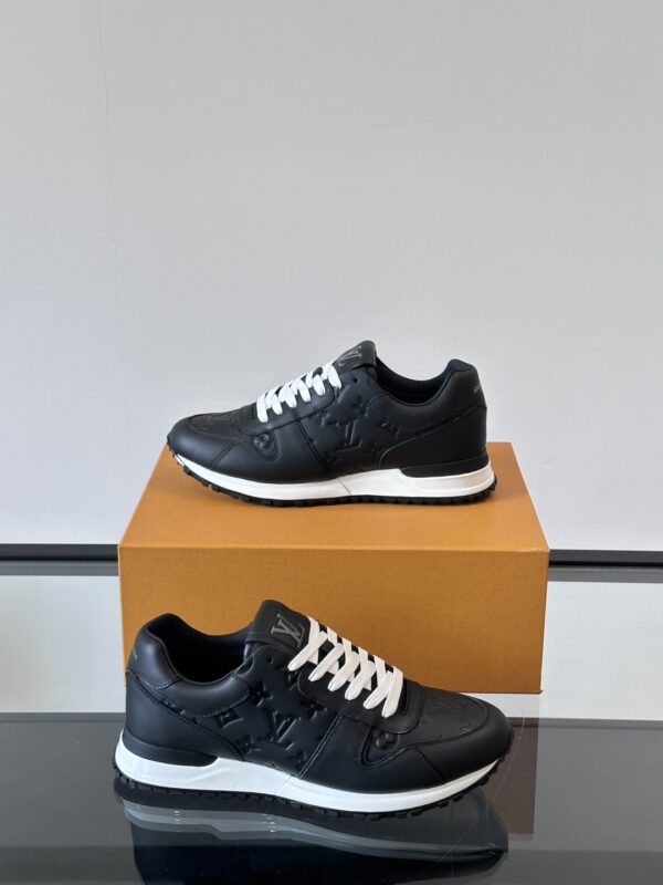 Louis Vuitton Run Away Cowhide Leather Casual Sneakers - Image 5