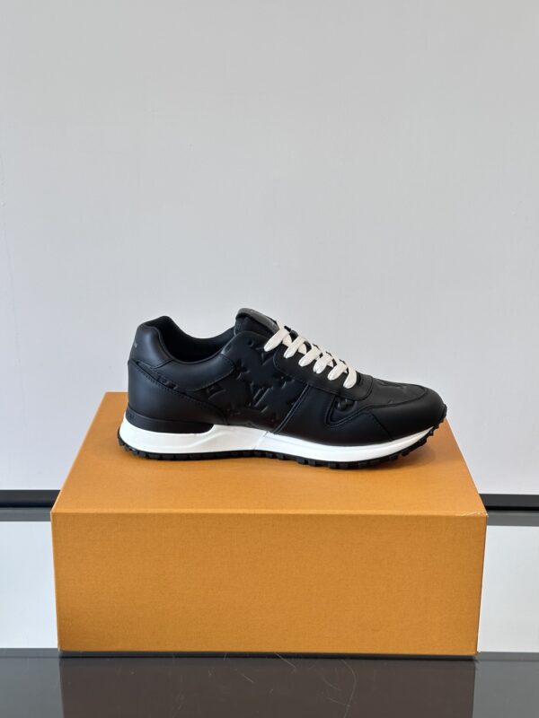 Louis Vuitton Run Away Cowhide Leather Casual Sneakers - Image 6