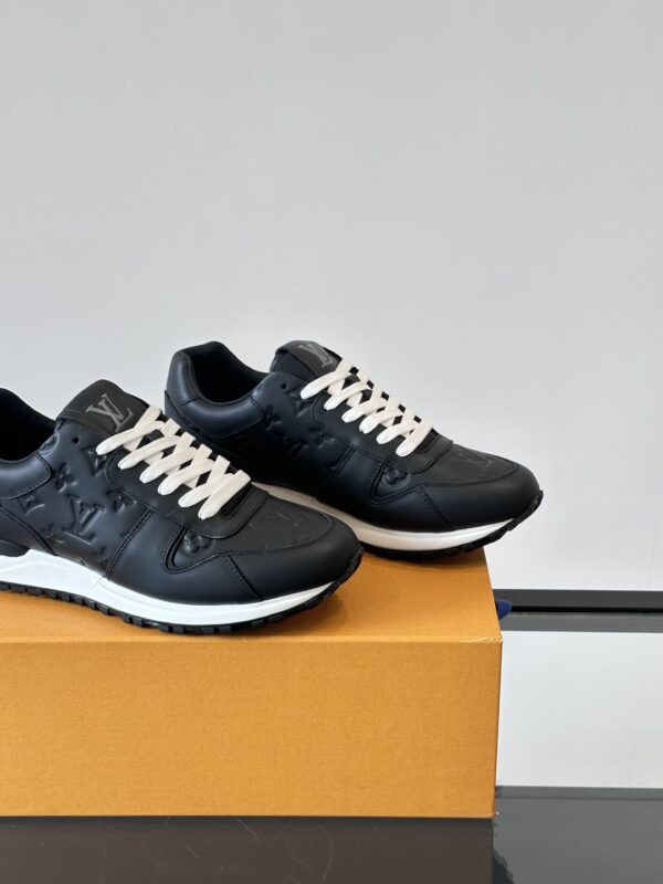 Louis Vuitton Run Away Cowhide Leather Casual Sneakers - Image 8