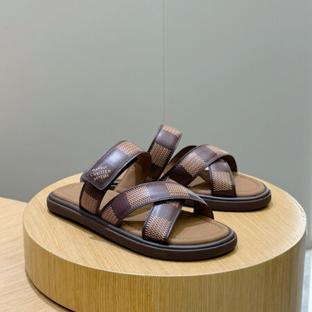 Louis Vuitton Waterfront Monogram Patterned Slippers