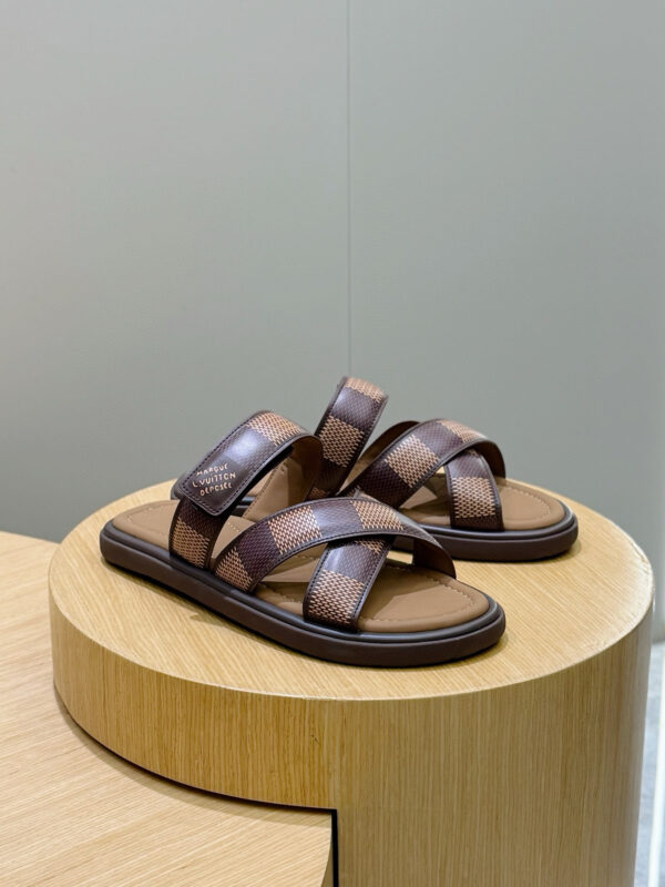 Louis Vuitton Waterfront Monogram Patterned Slippers