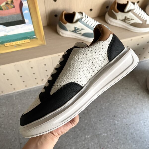Louis Vuitton Fashionable New Men's Cowhide Leather Sports Shoes - Image 7