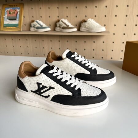 Louis Vuitton Fashionable New Men's Cowhide Leather Sports Shoes