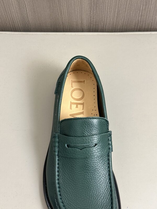 Loewe Fashionable High Quality Men's Cowhide Casual Loafers - Image 8