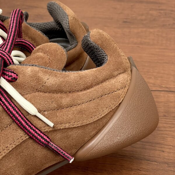 Alexander McQueen Couple's Flexion Suede Leather Sneakers - Image 6