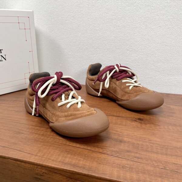 Alexander McQueen Couple's Flexion Suede Leather Sneakers