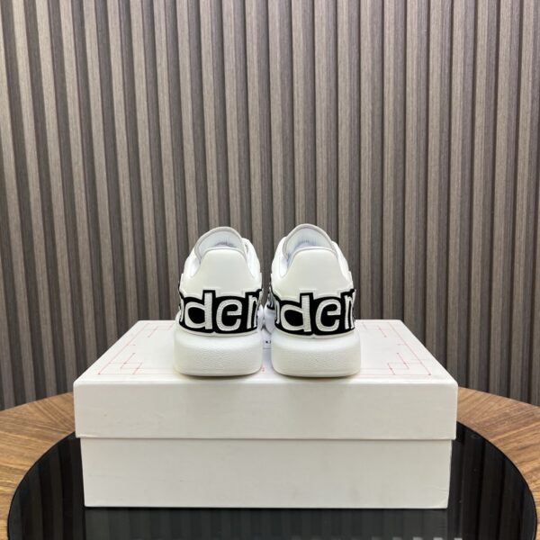 Alexander McQueen High Quality Classic Cowhide White Shoes - Image 8