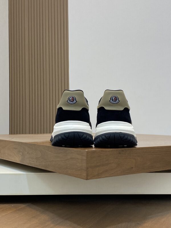 Moncler Men's High Quality Cowhide Leather Sports Shoes - Image 8