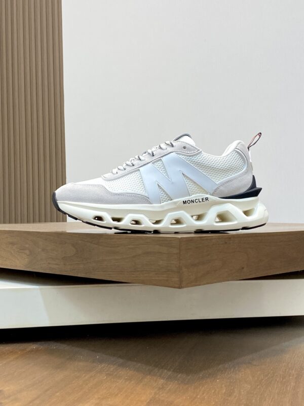 Moncler Men's Breathable Mesh Casual Sports Shoes - Image 3