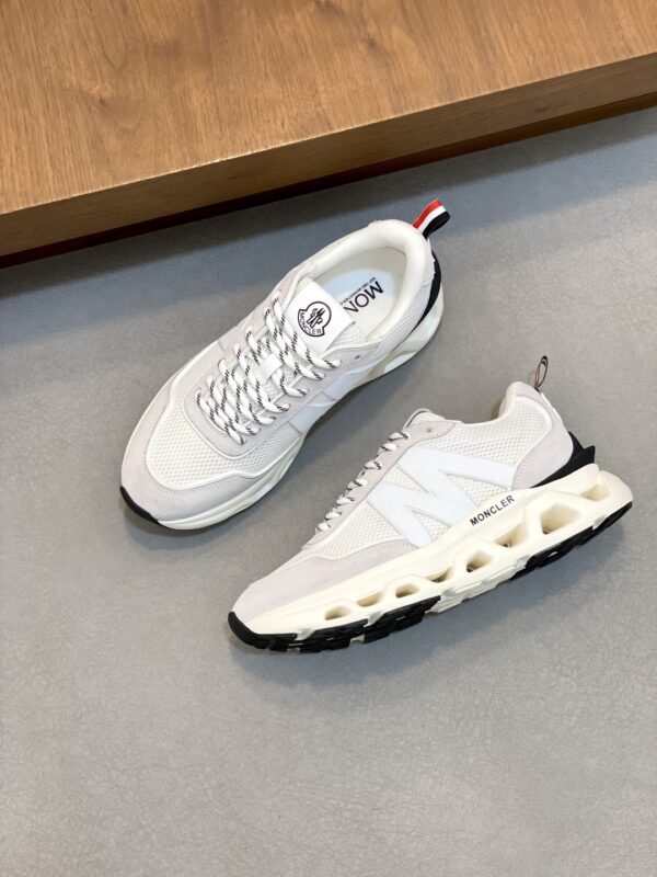 Moncler Men's Breathable Mesh Casual Sports Shoes - Image 5