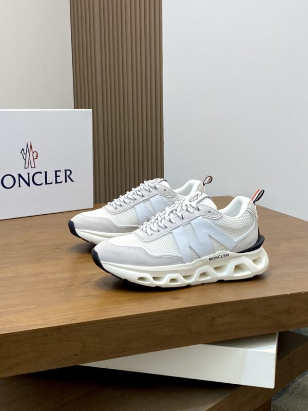 Moncler Men's Breathable Mesh Casual Sports Shoes