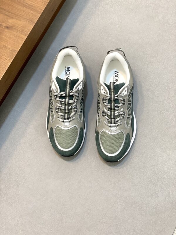 Moncler Men's New Cowhide Leather Casual Sports Shoes - Image 2