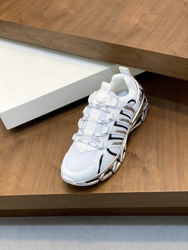 PhiliPP Plein Men's Breathable Mesh Low Cut Sports Shoes - Image 6