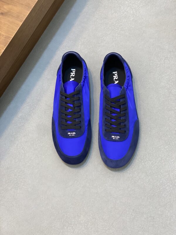 Prada Men's Suede Calf Leather Casual Sports Shoes - Image 2