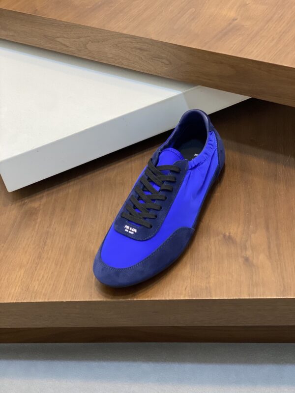 Prada Men's Suede Calf Leather Casual Sports Shoes - Image 6