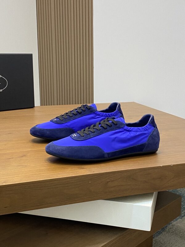 Prada Men's Suede Calf Leather Casual Sports Shoes