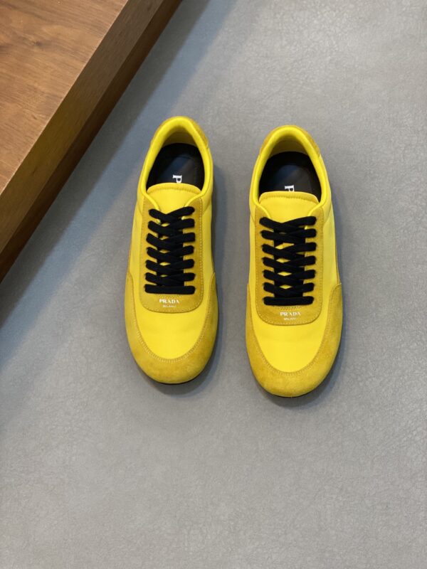 Prada Men's Suede Cowhide Leather Casual Sports Shoes - Image 2