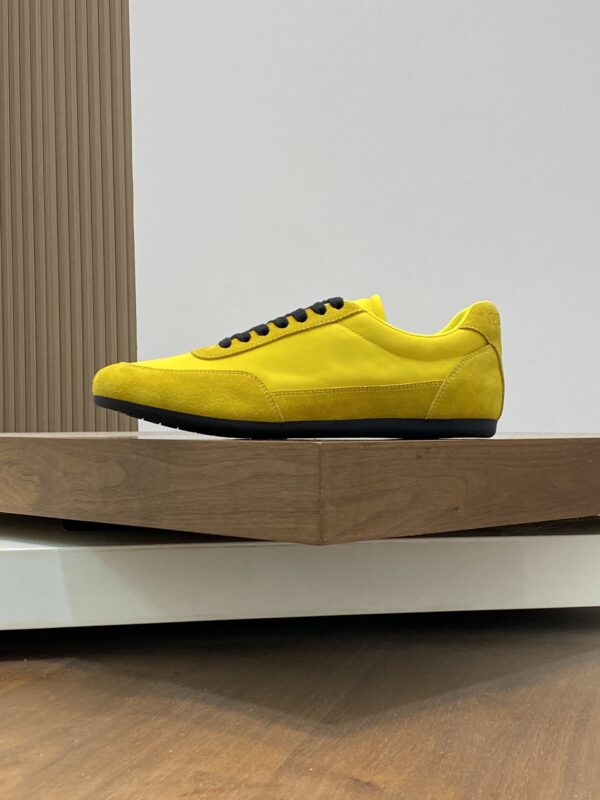 Prada Men's Suede Cowhide Leather Casual Sports Shoes - Image 3