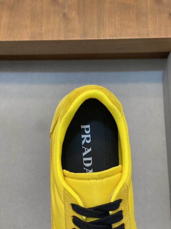 Prada Men's Suede Cowhide Leather Casual Sports Shoes - Image 7