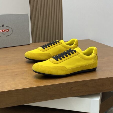 Prada Men's Suede Cowhide Leather Casual Sports Shoes