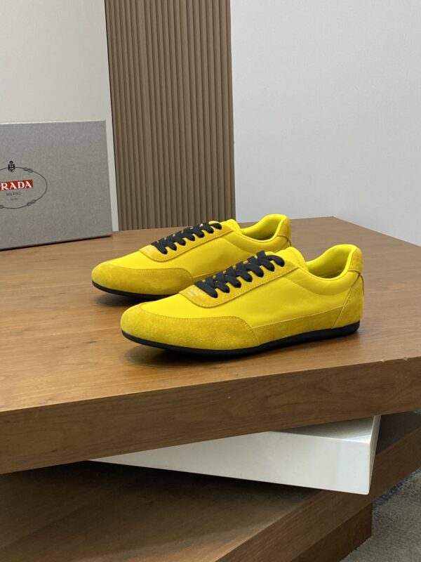 Prada Men's Suede Cowhide Leather Casual Sports Shoes