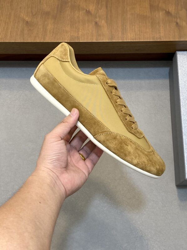 Prada New Men's High End Cowhide Leather Sports Shoes - Image 4