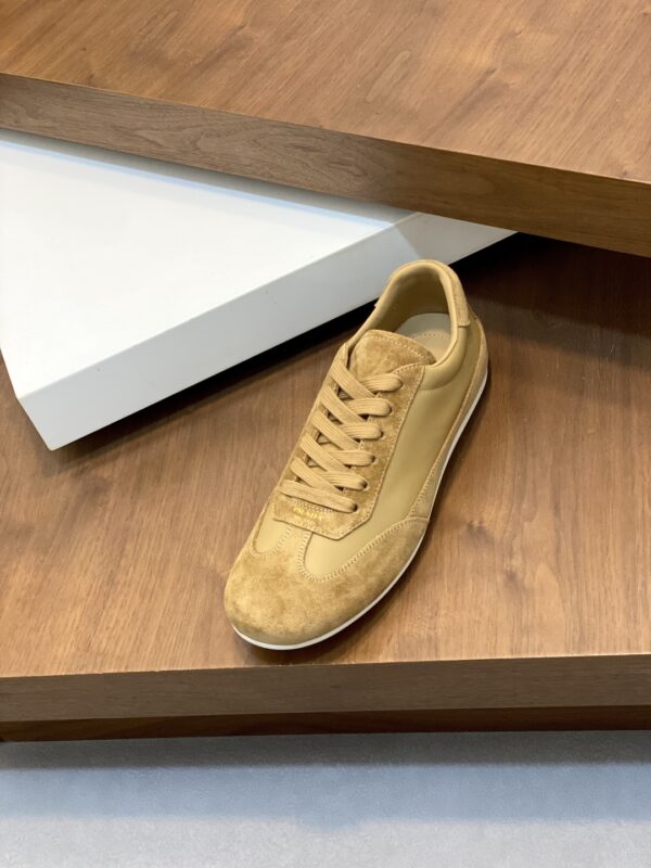 Prada New Men's High End Cowhide Leather Sports Shoes - Image 6