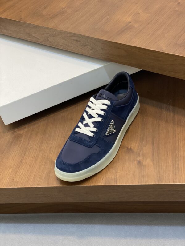 Prada High Quality Men's Cowhide Leather Casual Shoes - Image 6