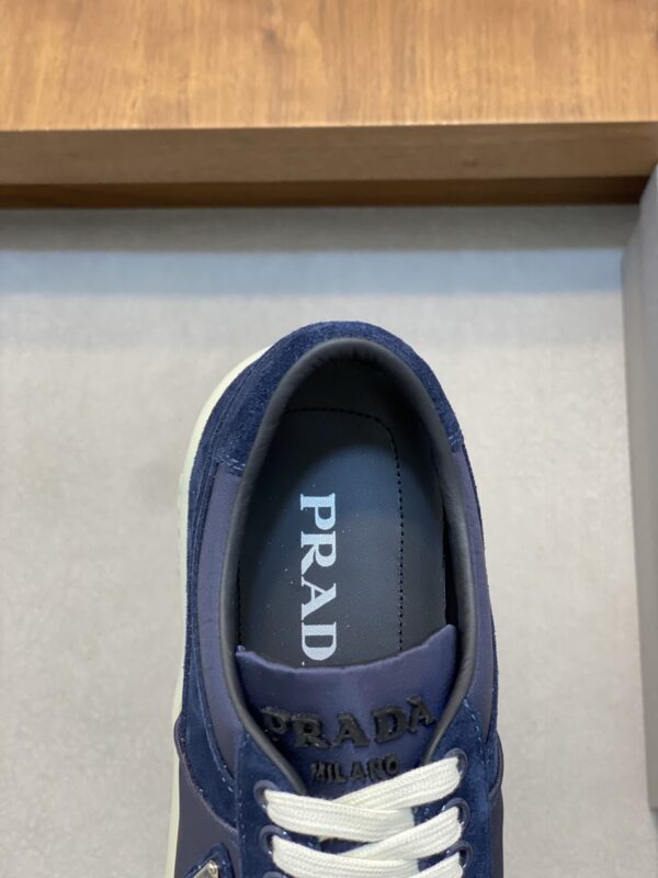 Prada High Quality Men's Cowhide Leather Casual Shoes - Image 7