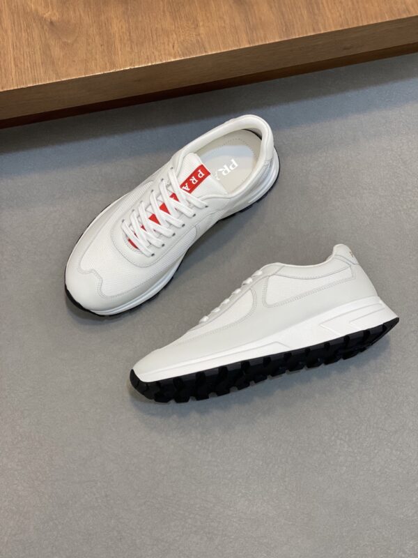Prada New High Quality Men's Cowhide Leather Casual Shoes - Image 5