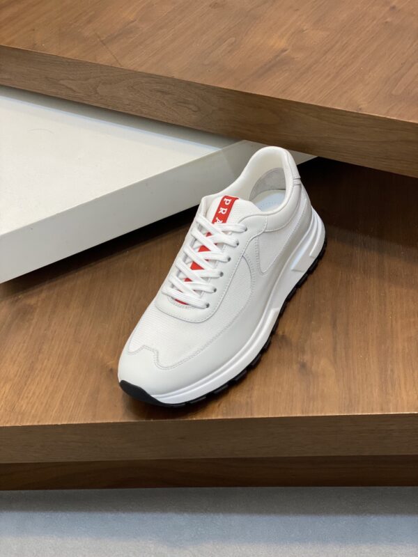 Prada New High Quality Men's Cowhide Leather Casual Shoes - Image 6