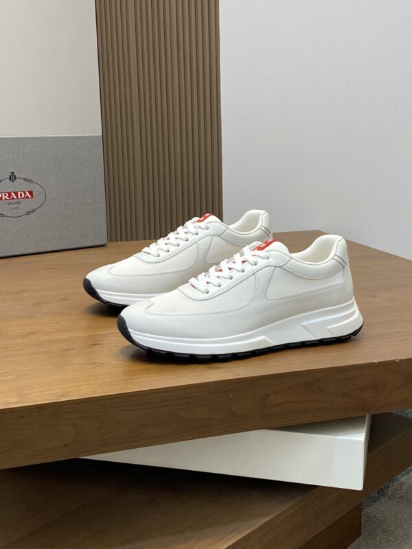 Prada New High Quality Men's Cowhide Leather Casual Shoes