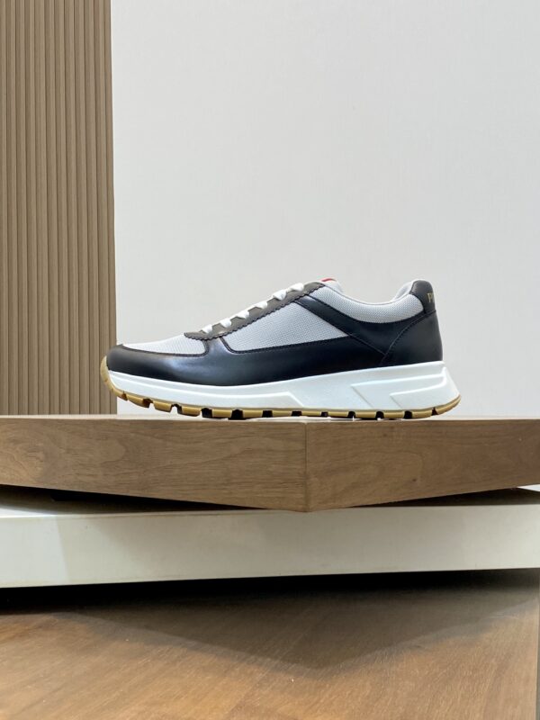 Prada New High Quality Men's Cowhide Leather Casual Sport Shoes - Image 3