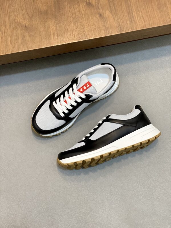 Prada New High Quality Men's Cowhide Leather Casual Sport Shoes - Image 5