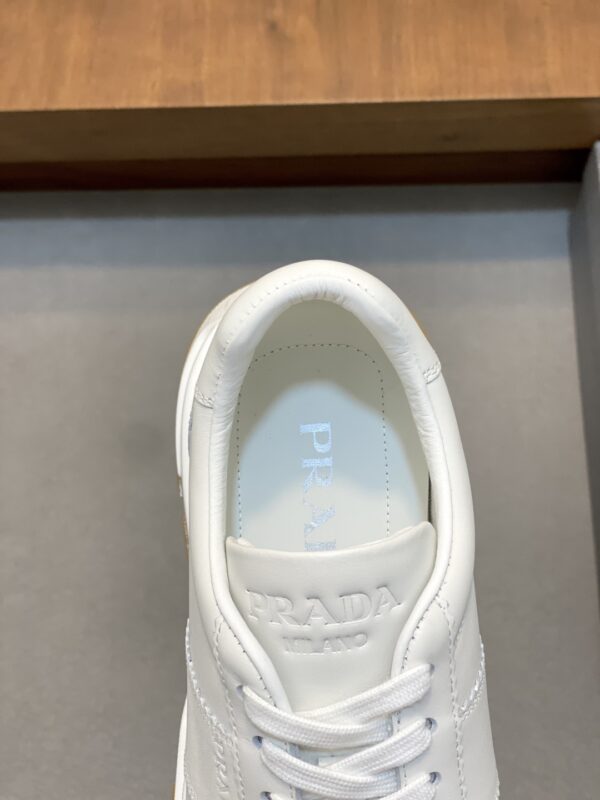 Prada 2025 New Men's High End Cowhide Leather Sports Shoes - Image 7