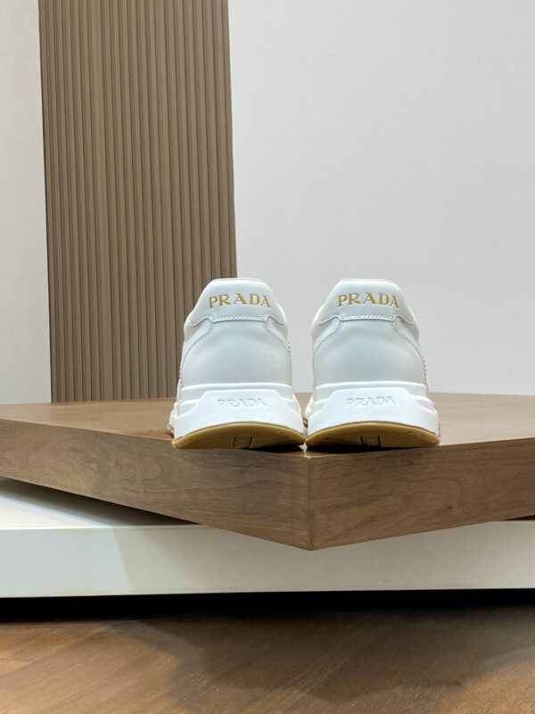Prada 2025 New Men's High End Cowhide Leather Sports Shoes - Image 8